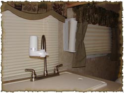 Water Filter and Paper Towel Holder