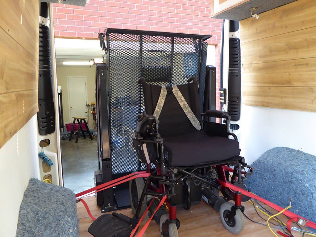 Ram ProMaster Conversion Wheelchair Lift
