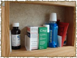 Medicine Cabinet Dividers