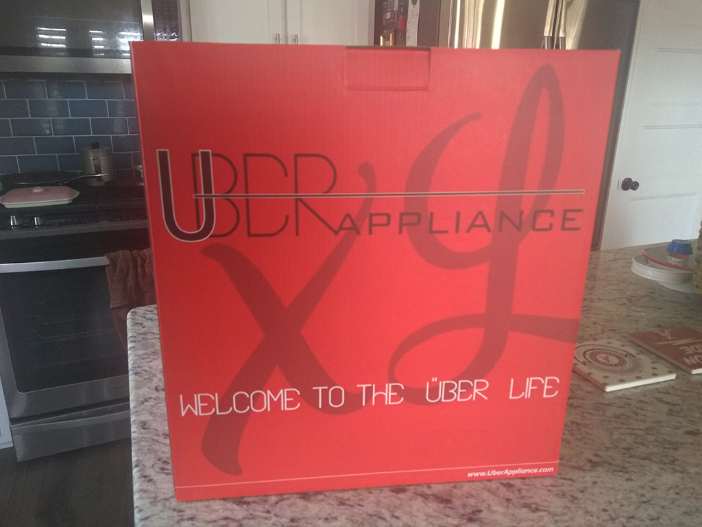 Uber Appliance Uber XL Retro Mini Fridge